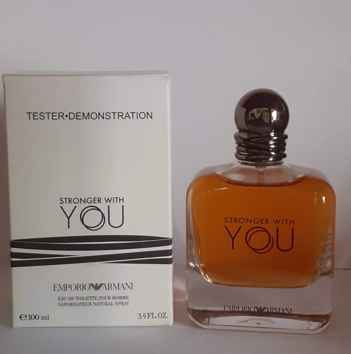 Giorgio Armani Stronger With You Eau de Parfum 100ml (Tester) in Taglia 100ml