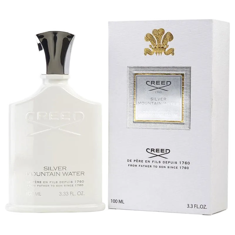 Creed Silver Mountain Water Eau de Parfum 100ml (Scatolato) in Taglia 100ml